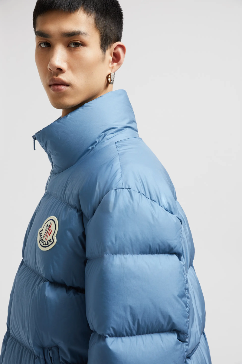 Moncler Men's Citala Logo Patch Down Jacket