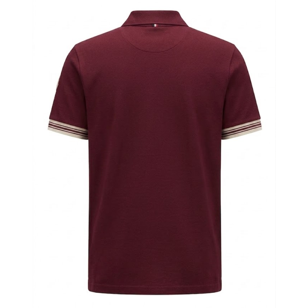 Moncler Men's Cotton Piqué Logo Polo Shirt