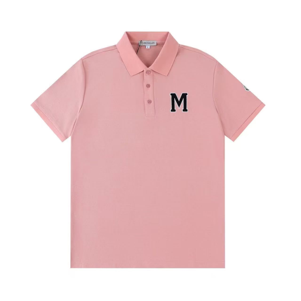 Moncler Men's M Monogram Cotton Piqué Polo Shirt