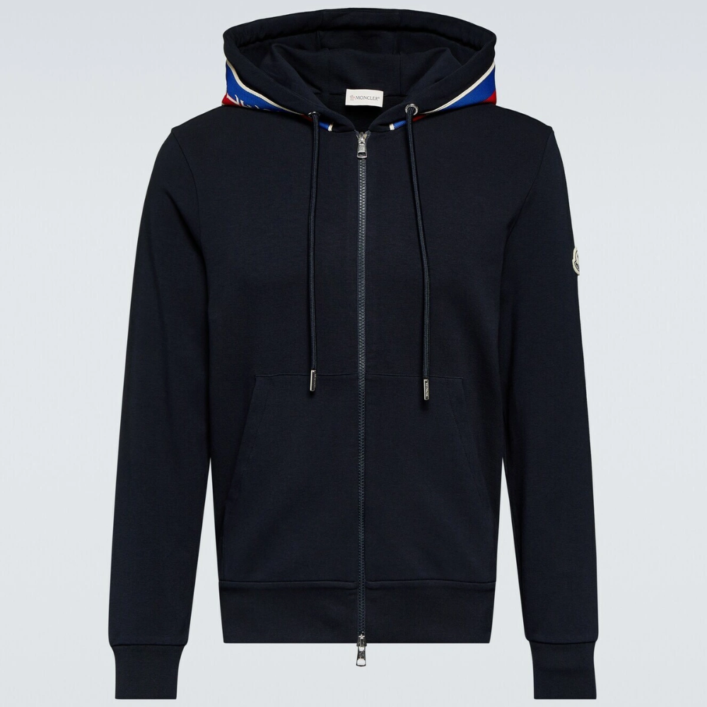 Moncler Logo Zip-Up Jacket & Trousers Set