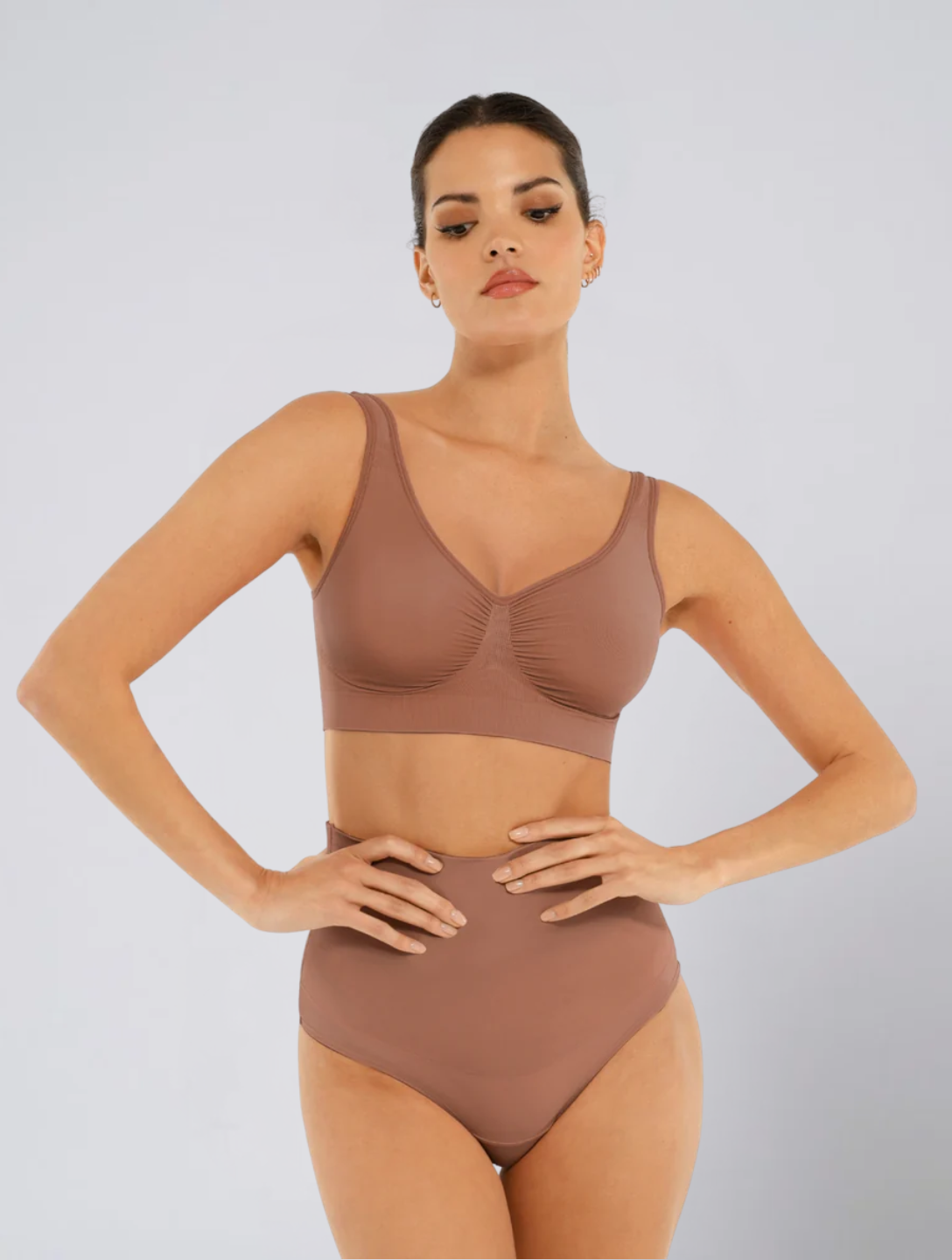 Seamless Wireless Bra for Women – Comfort No Wire Bra with Wide Straps