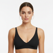 Women’s Seamless V Neck Bra – Soft Stretch Wireless Everyday Fit