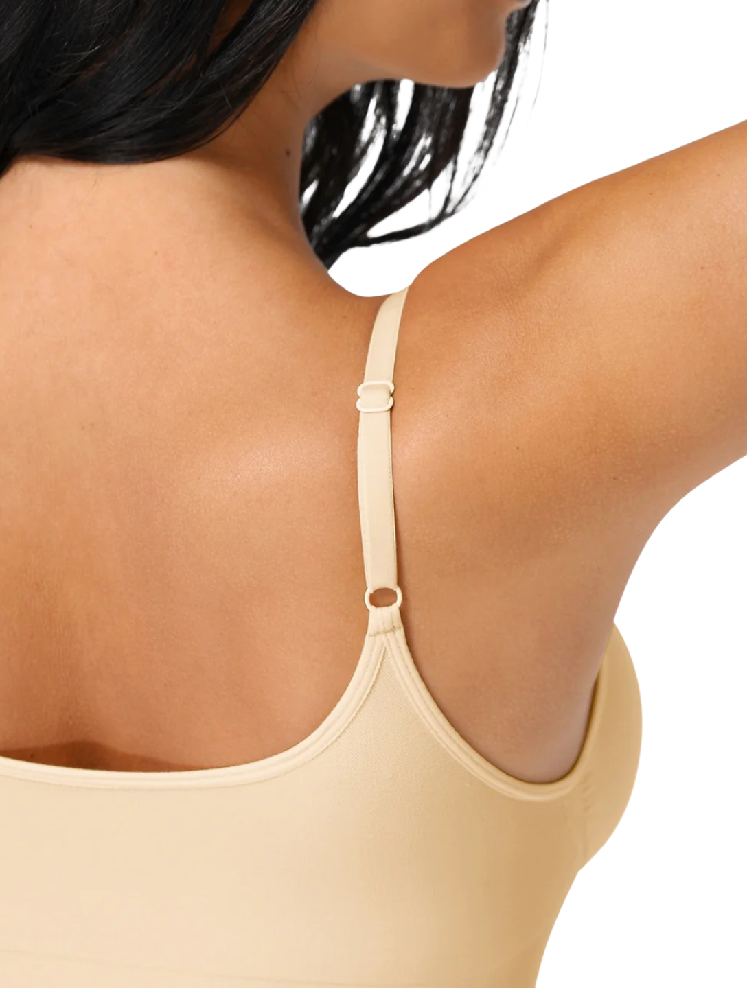 Seamless Camisole Bodysuit for Women – V Neck Stretch Body for Layering
