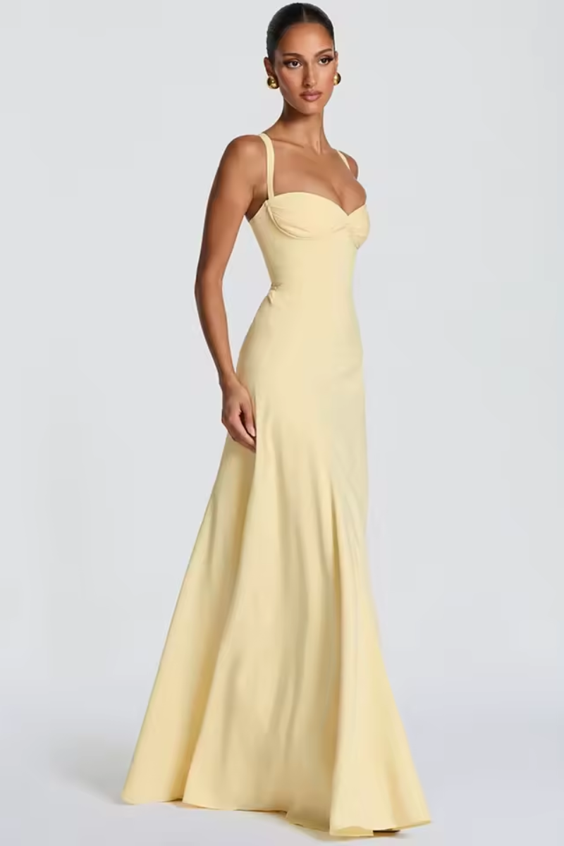 Off Shoulder Bodycon Maxi Dress for Women – Elegant Backless Evening Summer Dress