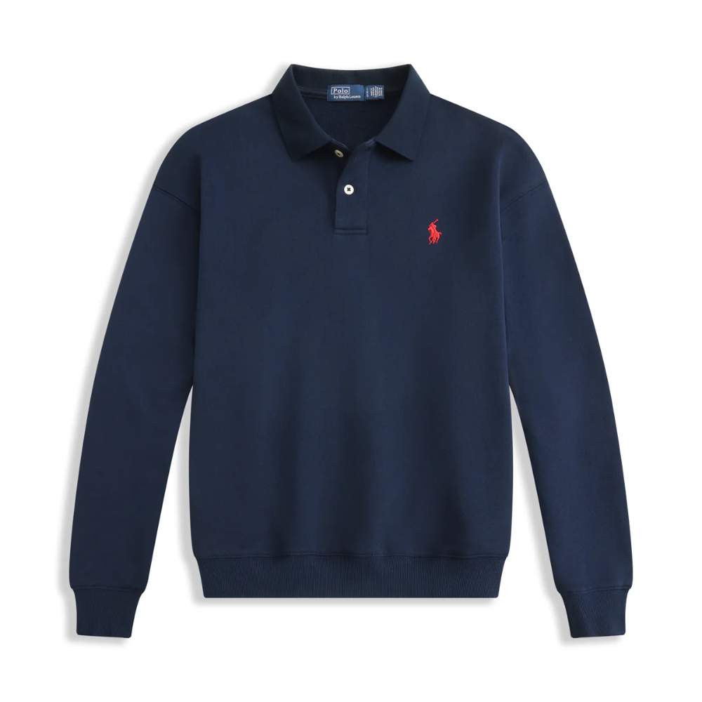 Polo Collar Sweatshirts