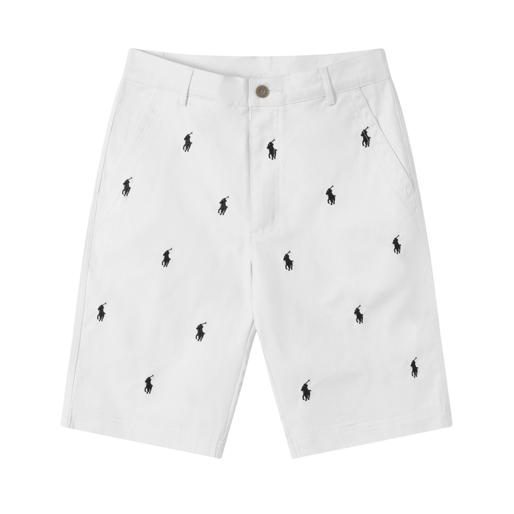 Polo Ralph Lauren All-Over Logo Print Lounge Shorts