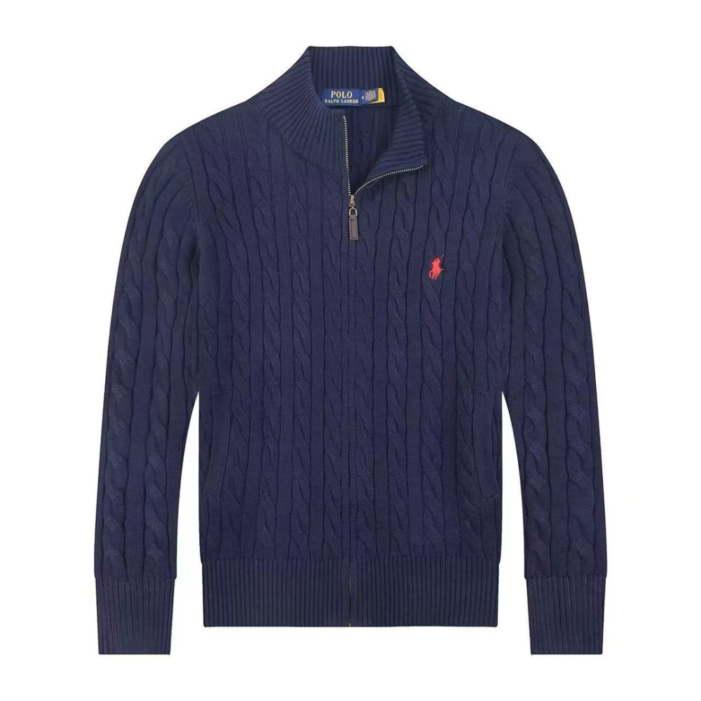 Polo Ralph Lauren Cable-Knit Full Zip Sweater