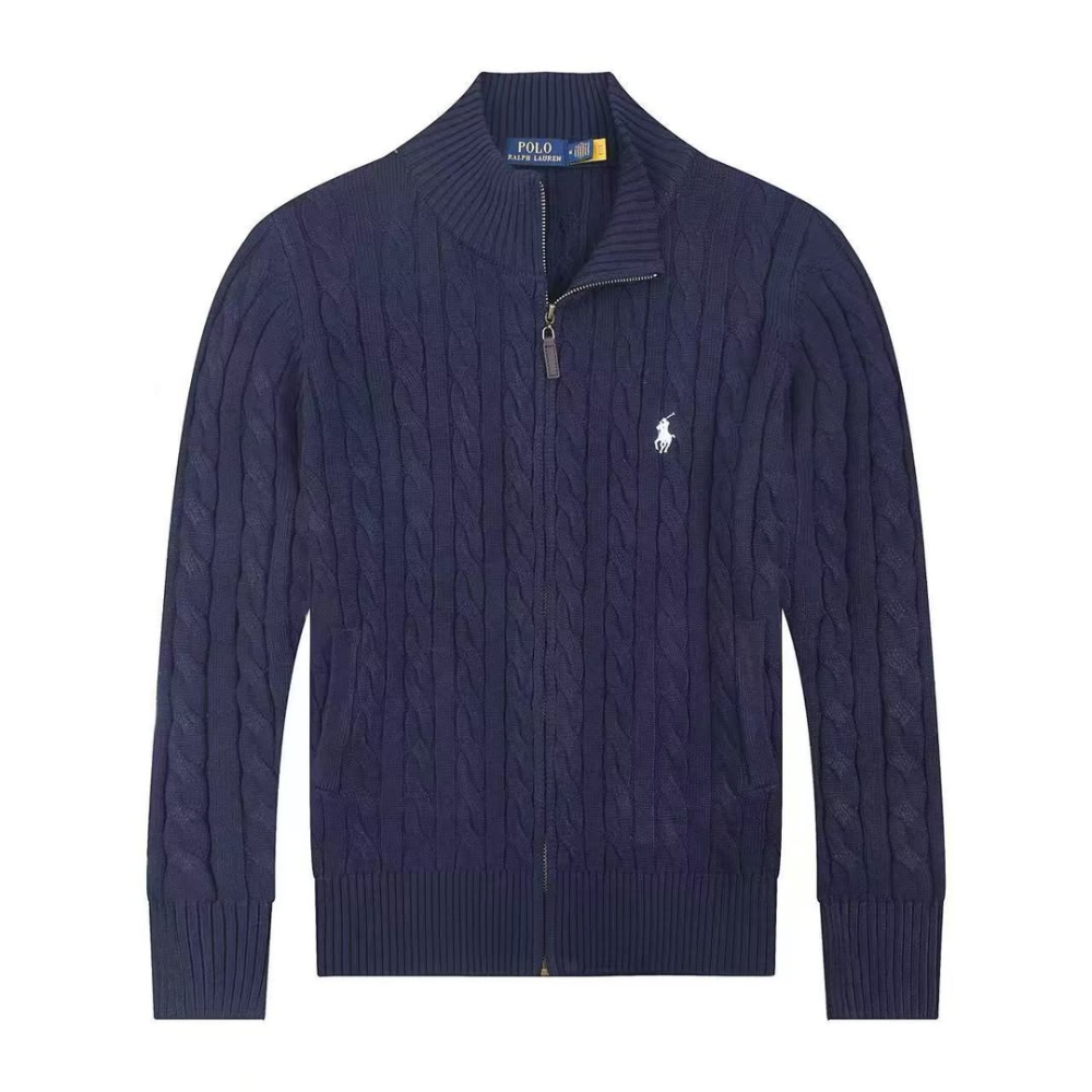 Polo Ralph Lauren Cable-Knit Full Zip Sweater