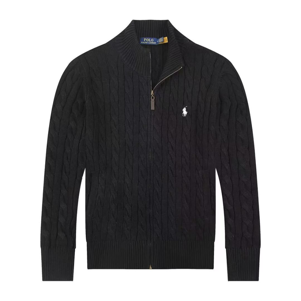 Polo Ralph Lauren Cable-Knit Full Zip Sweater