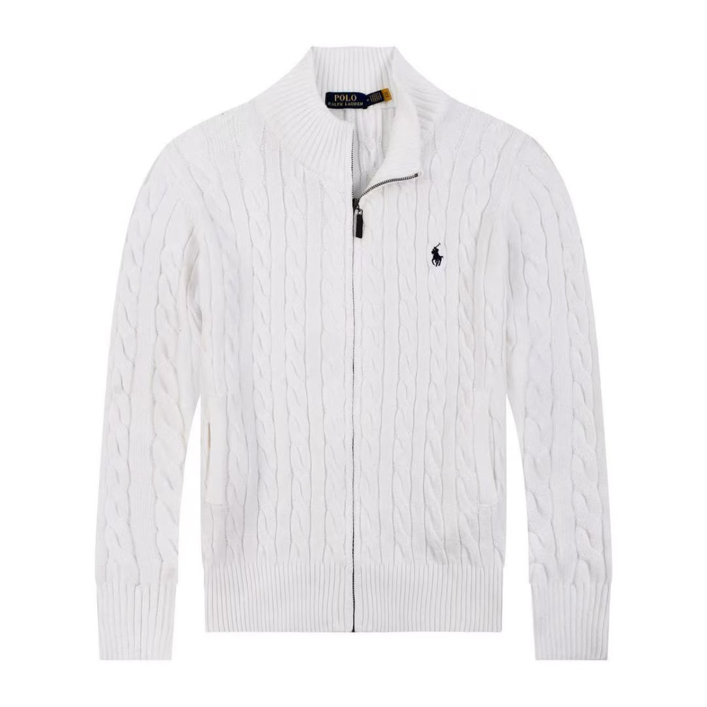 Polo Ralph Lauren Cable-Knit Full Zip Sweater