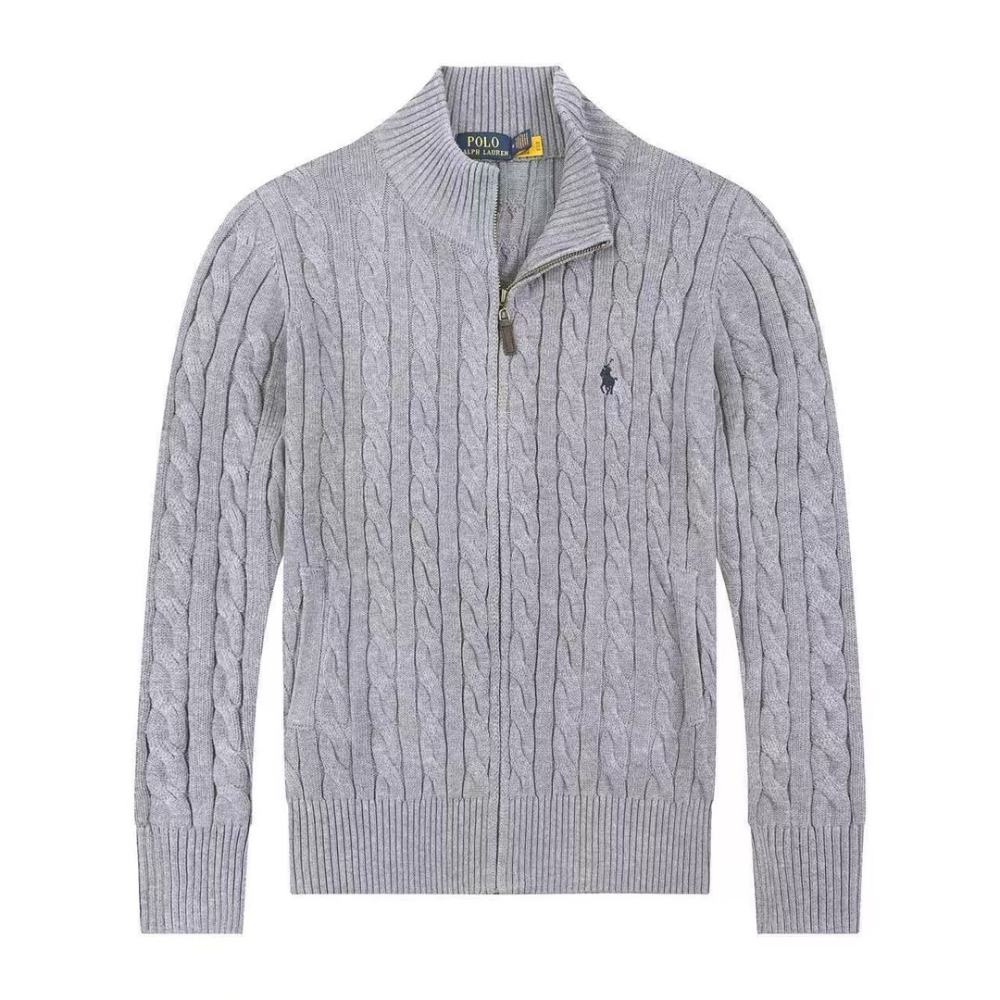 Polo Ralph Lauren Cable-Knit Full Zip Sweater