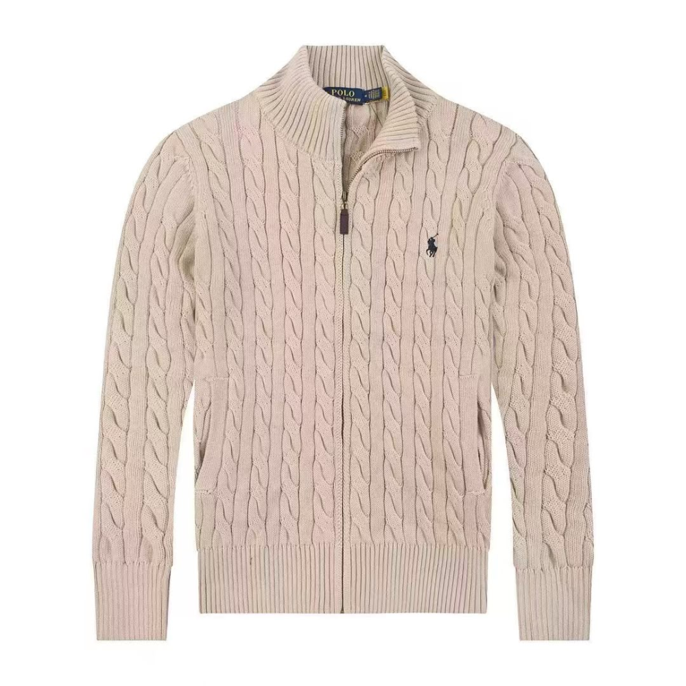 Polo Ralph Lauren Cable-Knit Full Zip Sweater