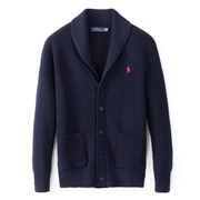 Polo Ralph Lauren Men's Cable-Knit Cotton Shawl Collar Cardigan