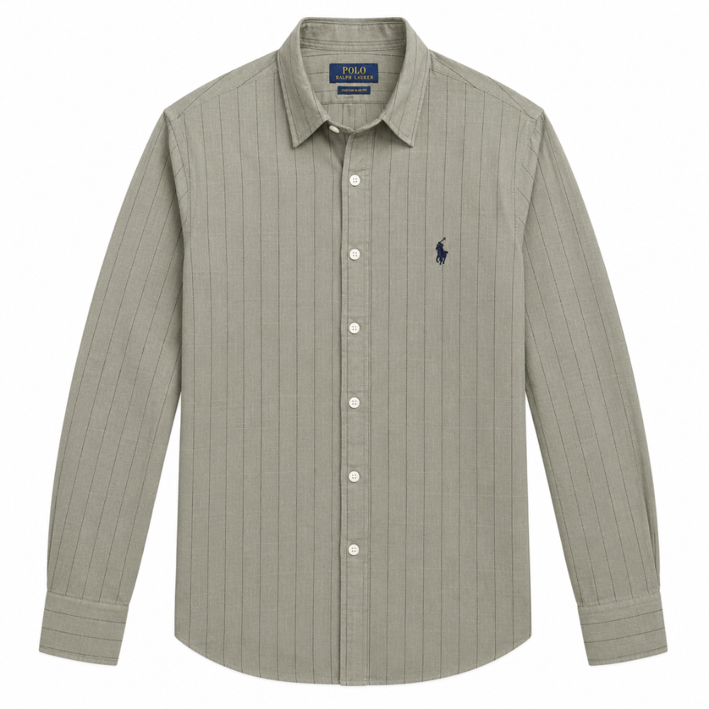 Polo Ralph Lauren Men's Classic Fit Linen Long Sleeve Shirt
