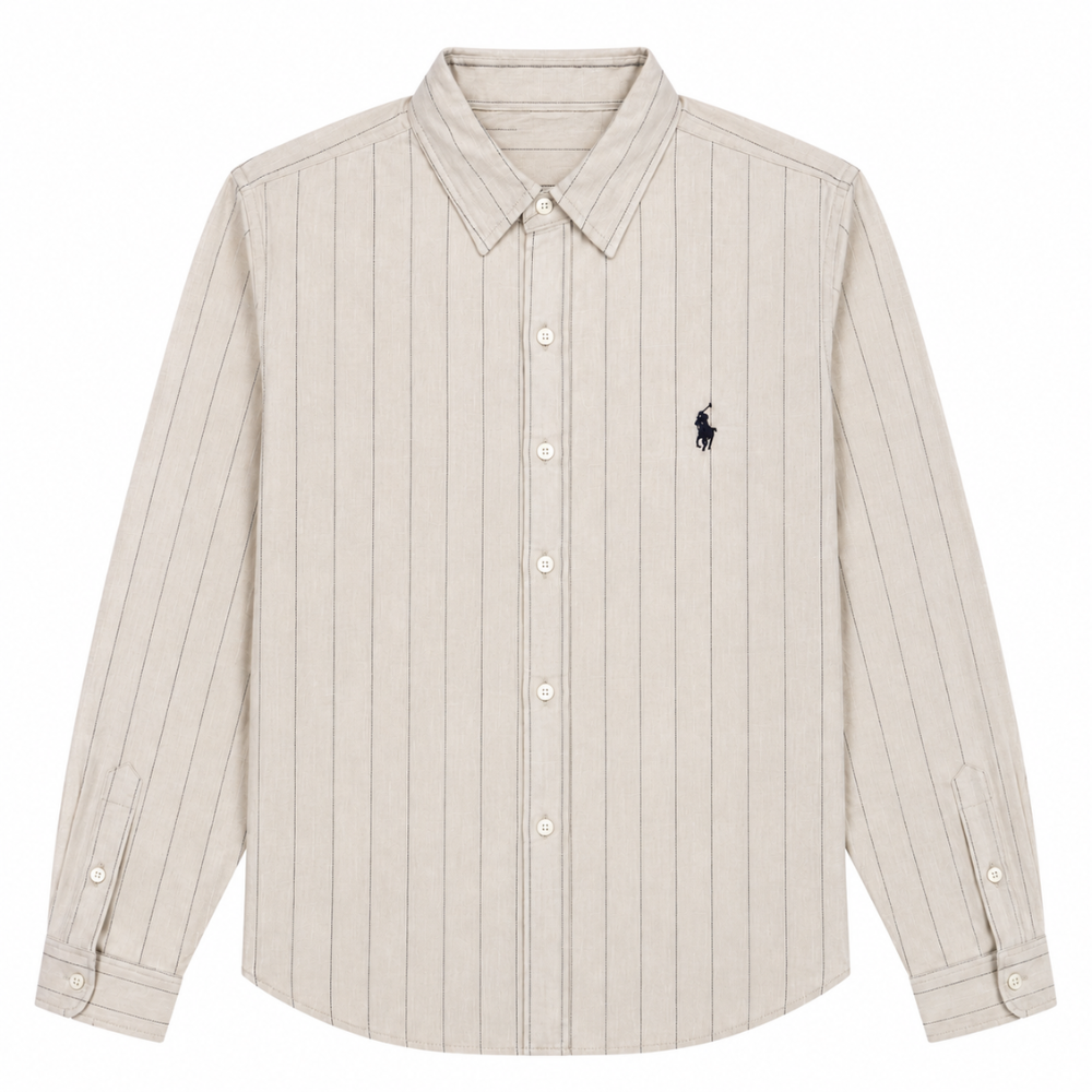 Polo Ralph Lauren Men's Classic Fit Linen Long Sleeve Shirt