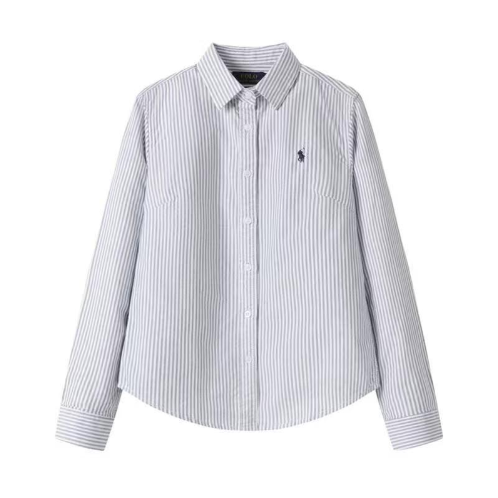 Polo Ralph Lauren Women's Cotton Poplin Long Sleeve Shirt