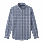 Polo Ralph Lauren Men's Custom Fit Brushed Oxford Long Sleeve Shirt