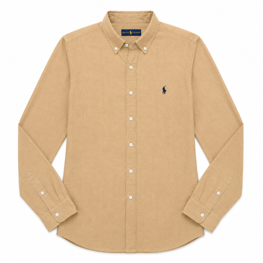 Polo Ralph Lauren Men's Linen Long Sleeve Shirt