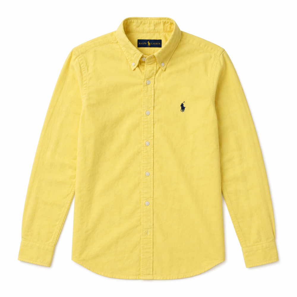 Polo Ralph Lauren Men's Linen Long Sleeve Shirt