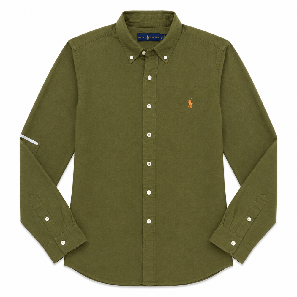 Polo Ralph Lauren Men's Linen Long Sleeve Shirt