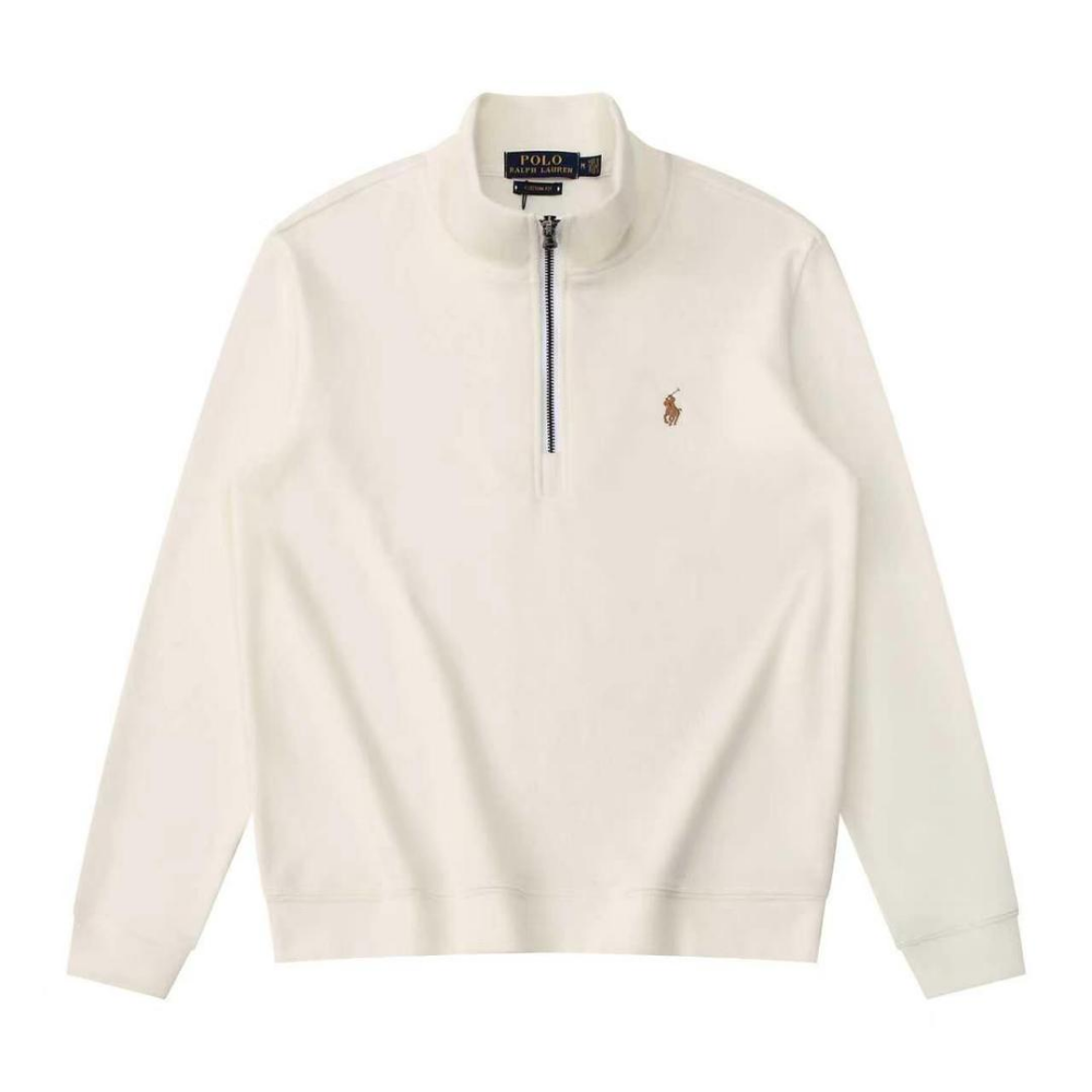 Polo Ralph Lauren Men's Quarter-Zip Mock Neck Sweatshirt