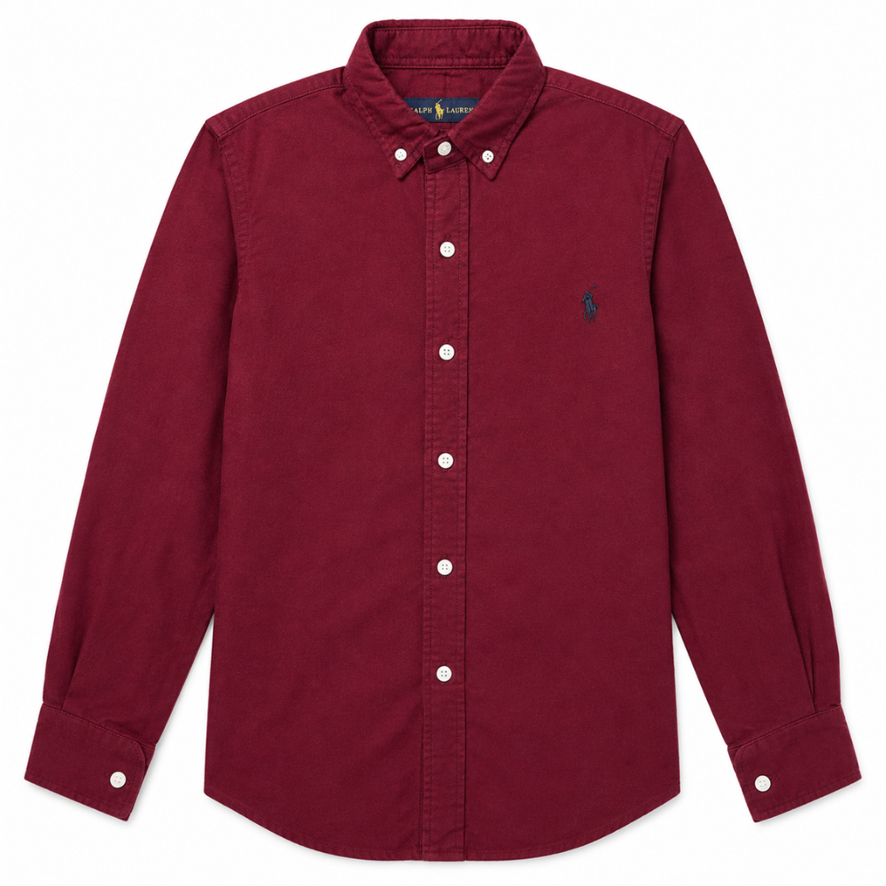 Polo Ralph Lauren Men's Oxford Cotton Long Sleeve Shirt