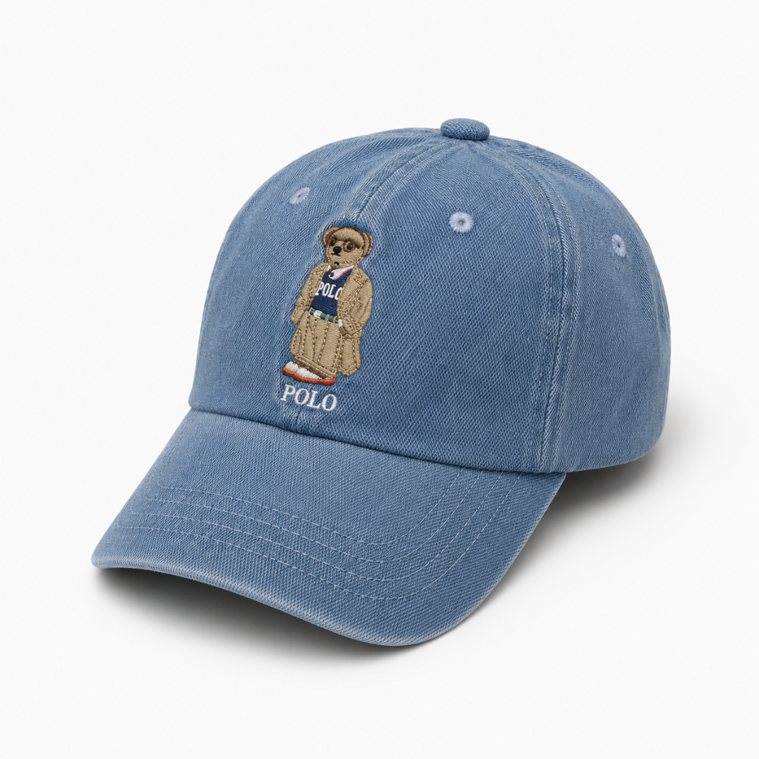 Polo Bear Twill Ball Cap
