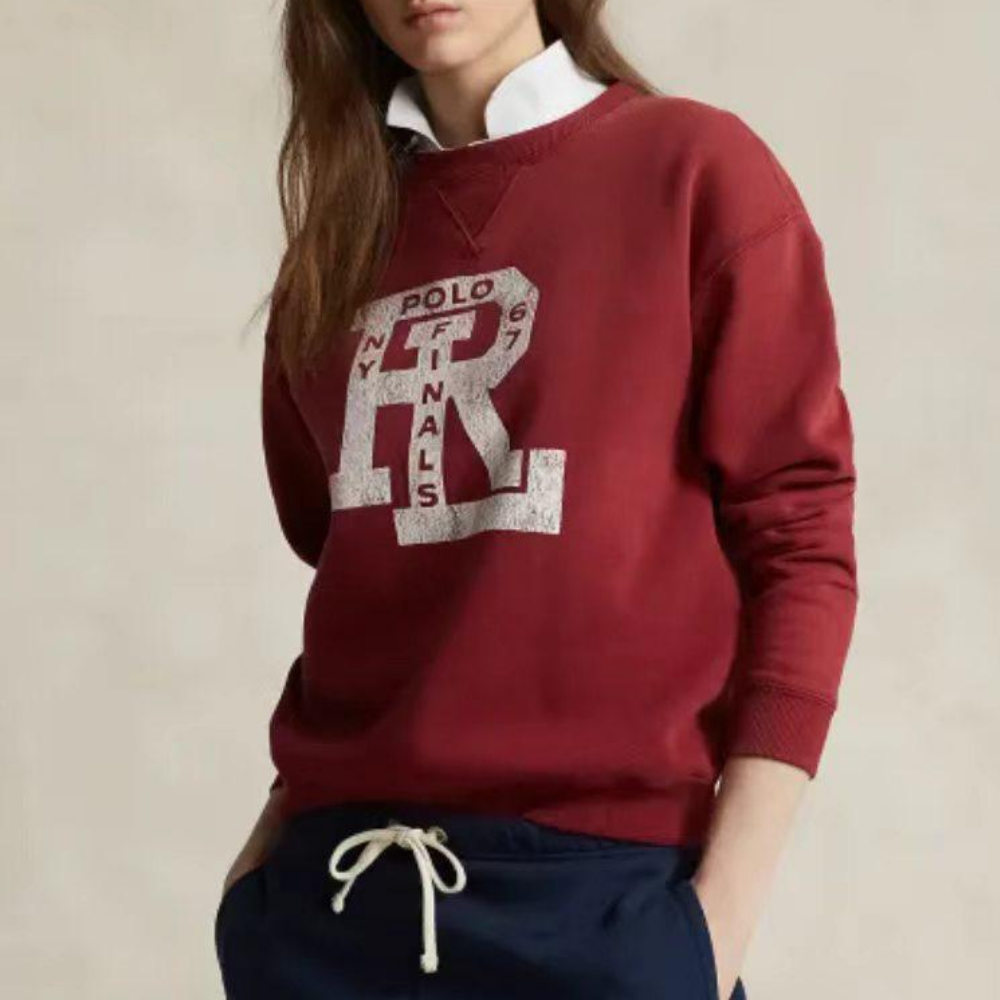 Polo Ralph Lauren RL Logo Fleece Crew Neck Sweatshirt
