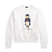 Polo Ralph Lauren Women's Ivory Cotton Sweatshirt