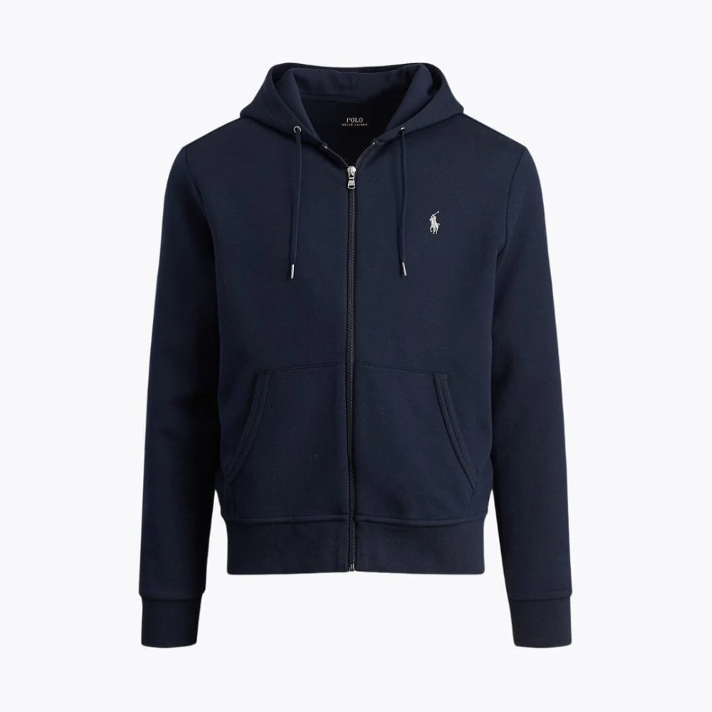 Ralph Lauren Double-Knit Full-Zip Hoodie – ATHENA Bodywear Ralph Lauren Double-Knit Full-Zip Hoodie – ATHENA Bodywear