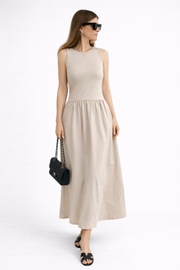 Sleeveless Maxi Summer Dress for Women – Elegant Casual Long Dress