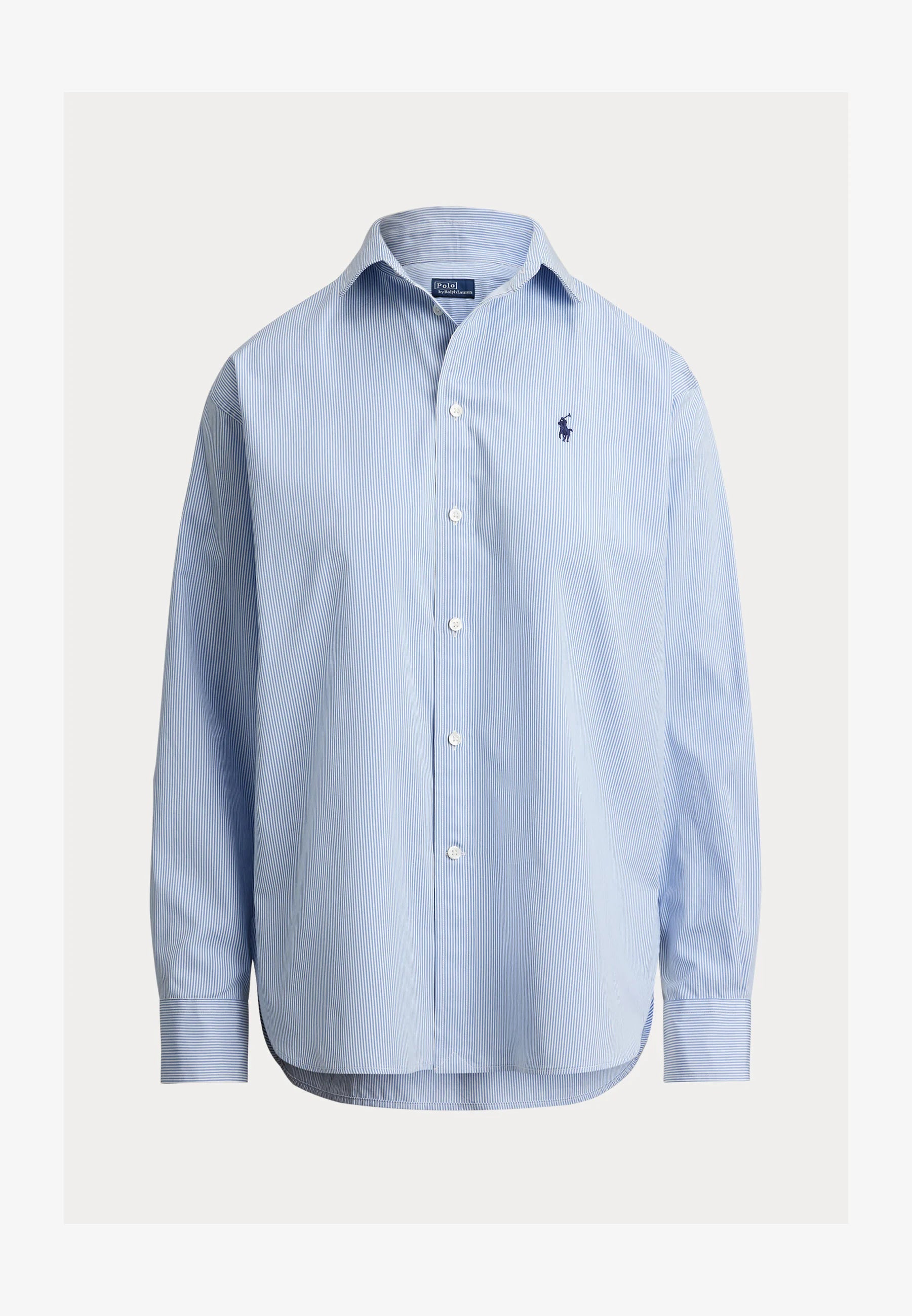 Slim Fit Striped Cotton Shirt