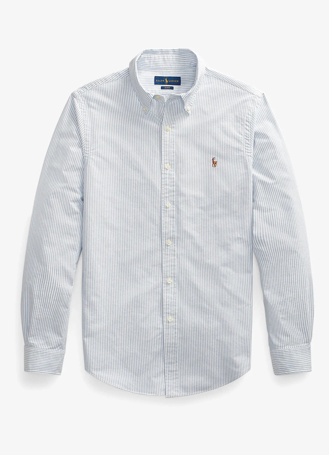 Slim Fit Striped Oxford Shirt