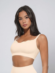 Seamless Lace Wireless Bra for Women – Comfort Bra with Removable Straps and Wide Back