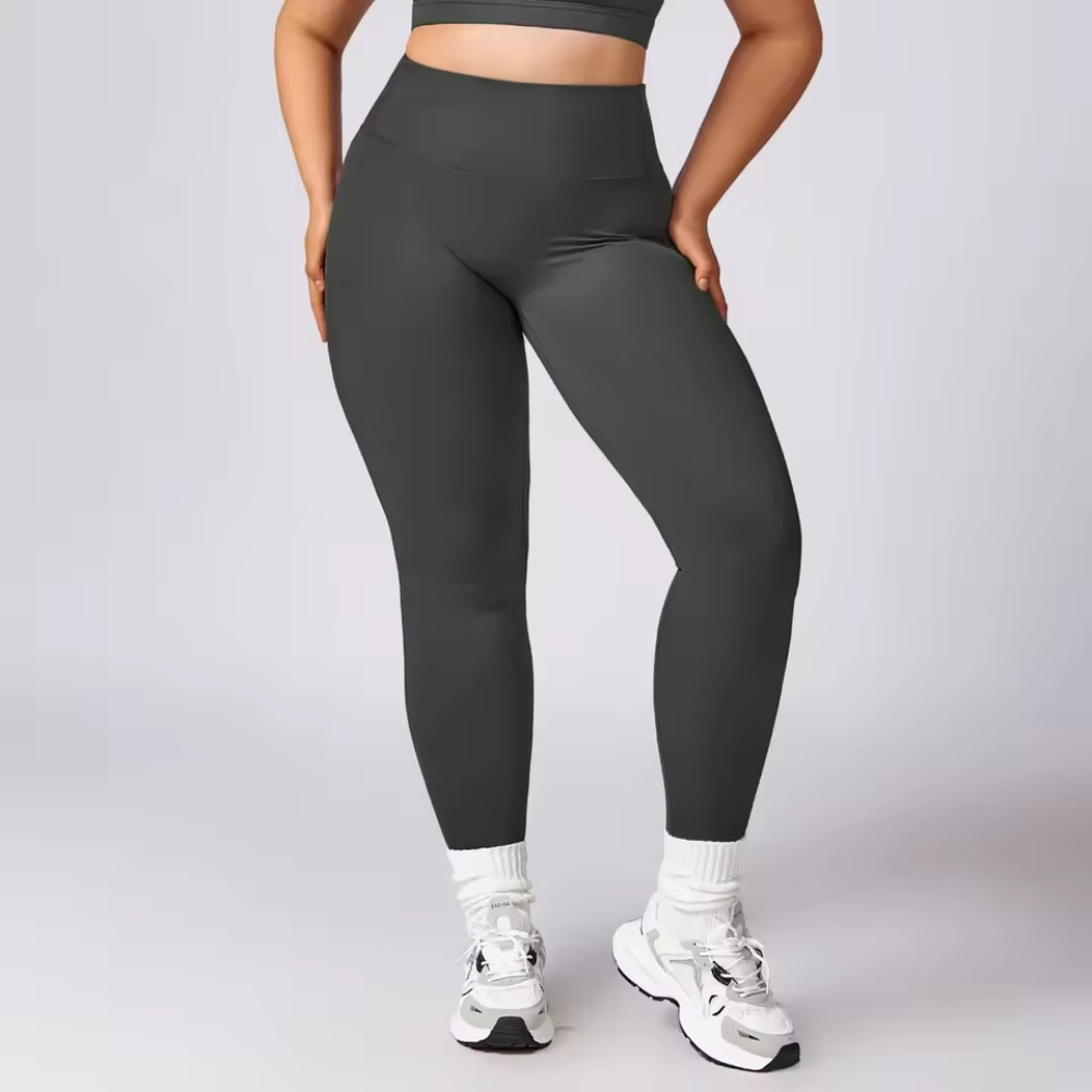 Plus Size 3 Piece Workout Set for Women – Jacket, Leggings and Shorts Activewear Set