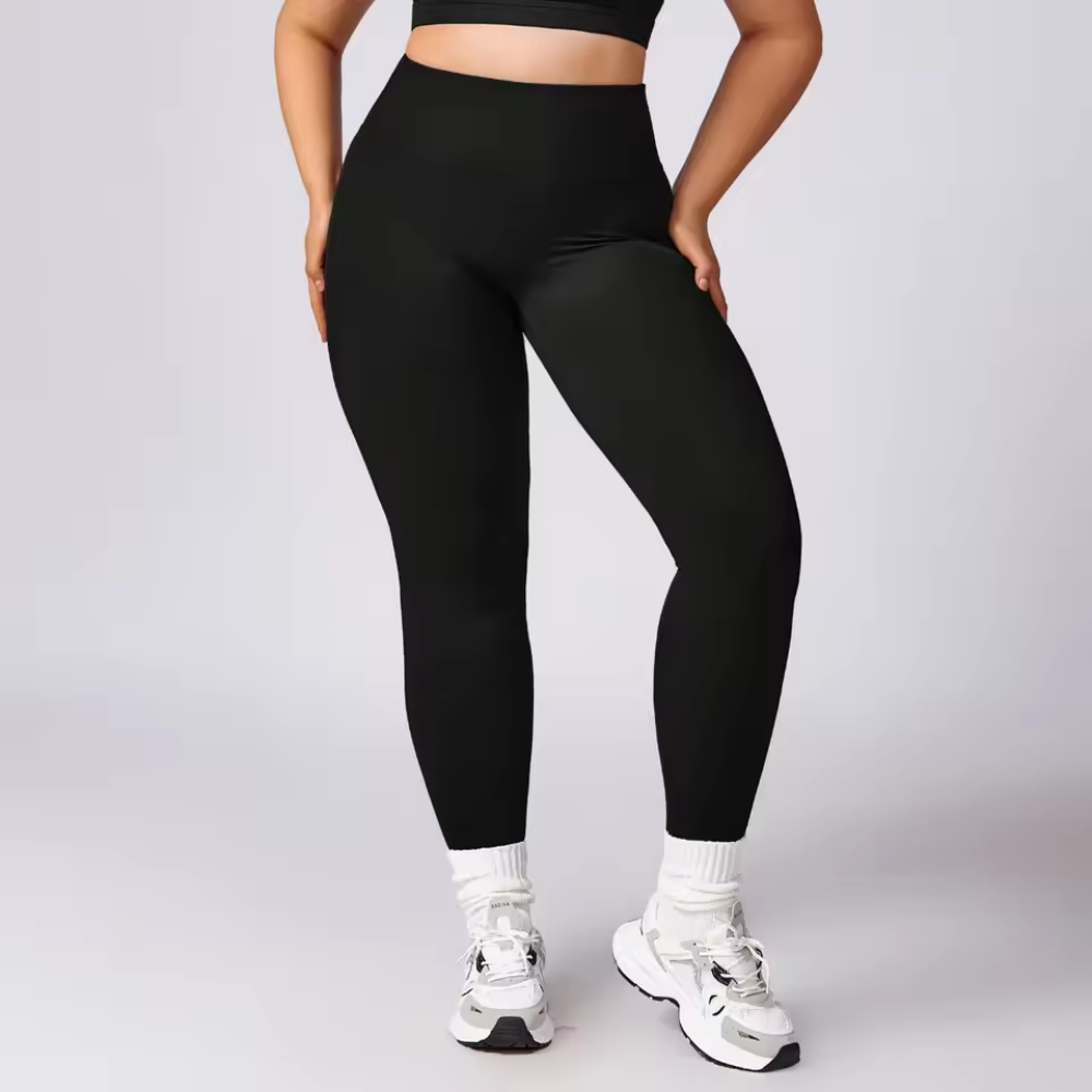 Plus Size 3 Piece Workout Set for Women – Jacket, Leggings and Shorts Activewear Set