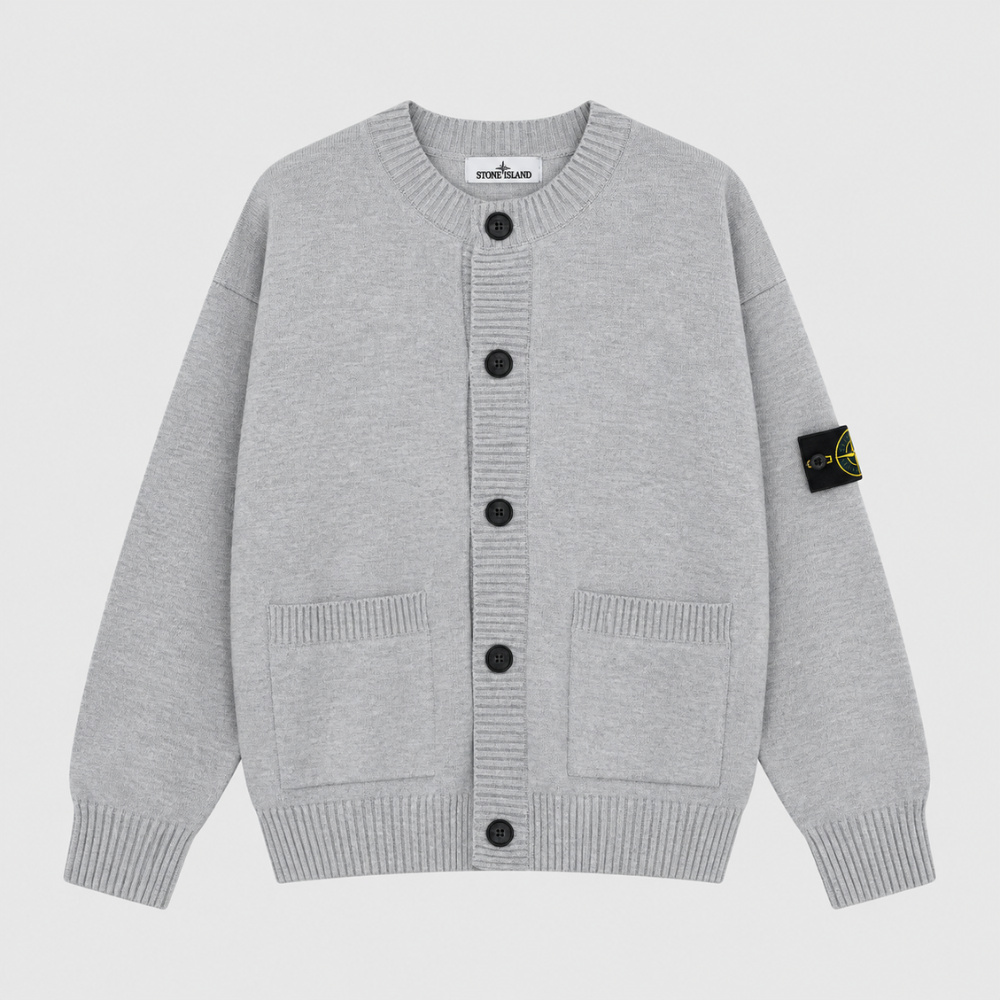 Stone Island Lambswool Melange Cardigan
