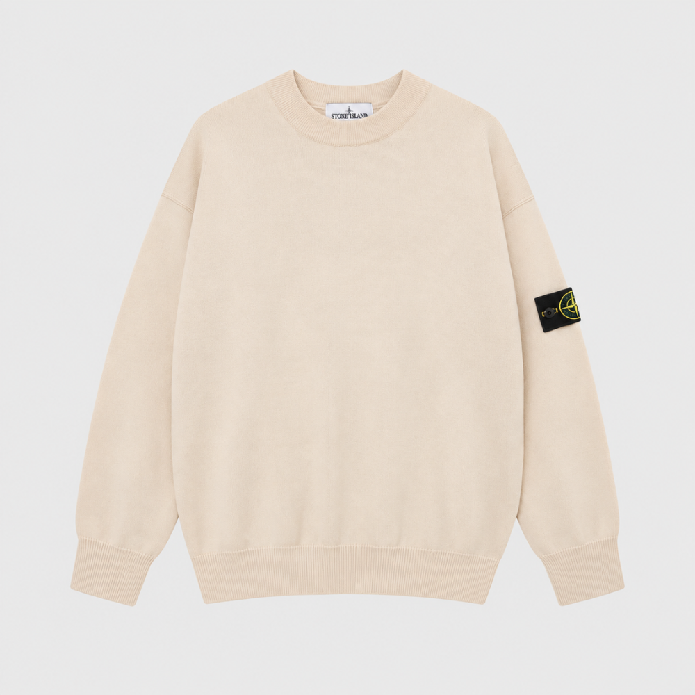 Stone Island Men's Patch Crew Neck Sweater