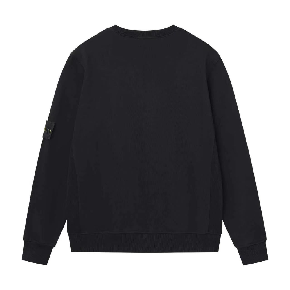Stone Island Organic Cotton Knit Crewneck Sweater