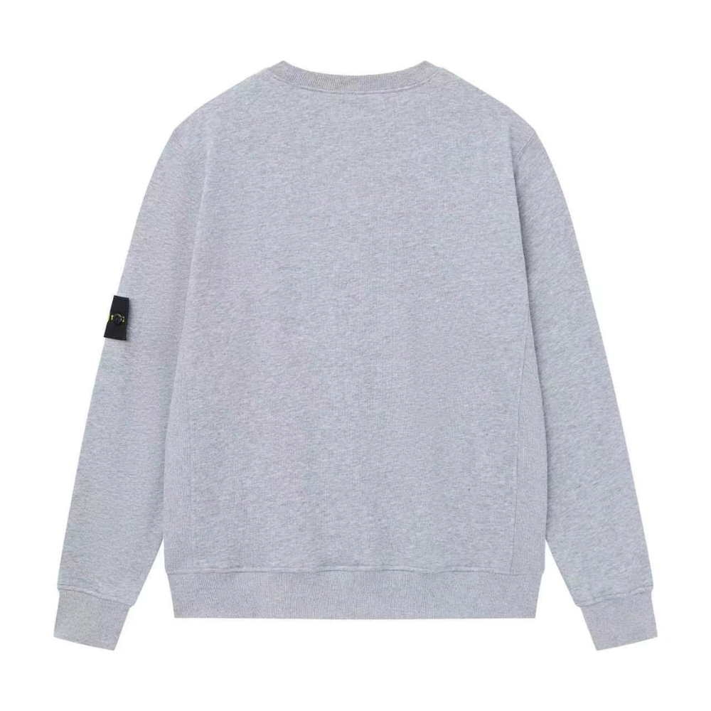 Stone Island Organic Cotton Knit Crewneck Sweater