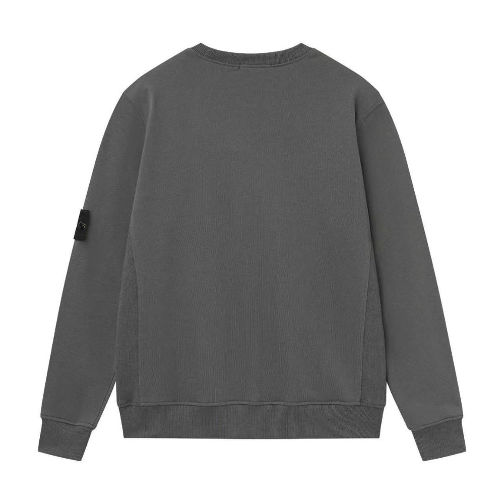 Stone Island Organic Cotton Knit Crewneck Sweater