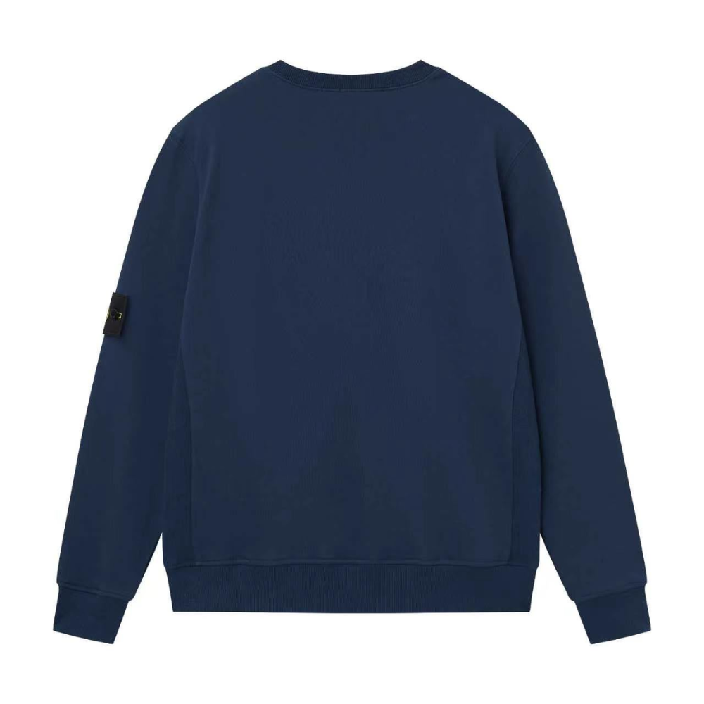 Stone Island Organic Cotton Knit Crewneck Sweater