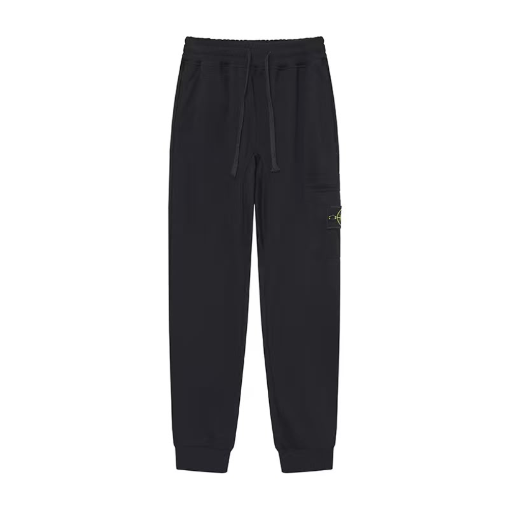Stone Island Slim Fit Cotton Fleece Cargo Joggers