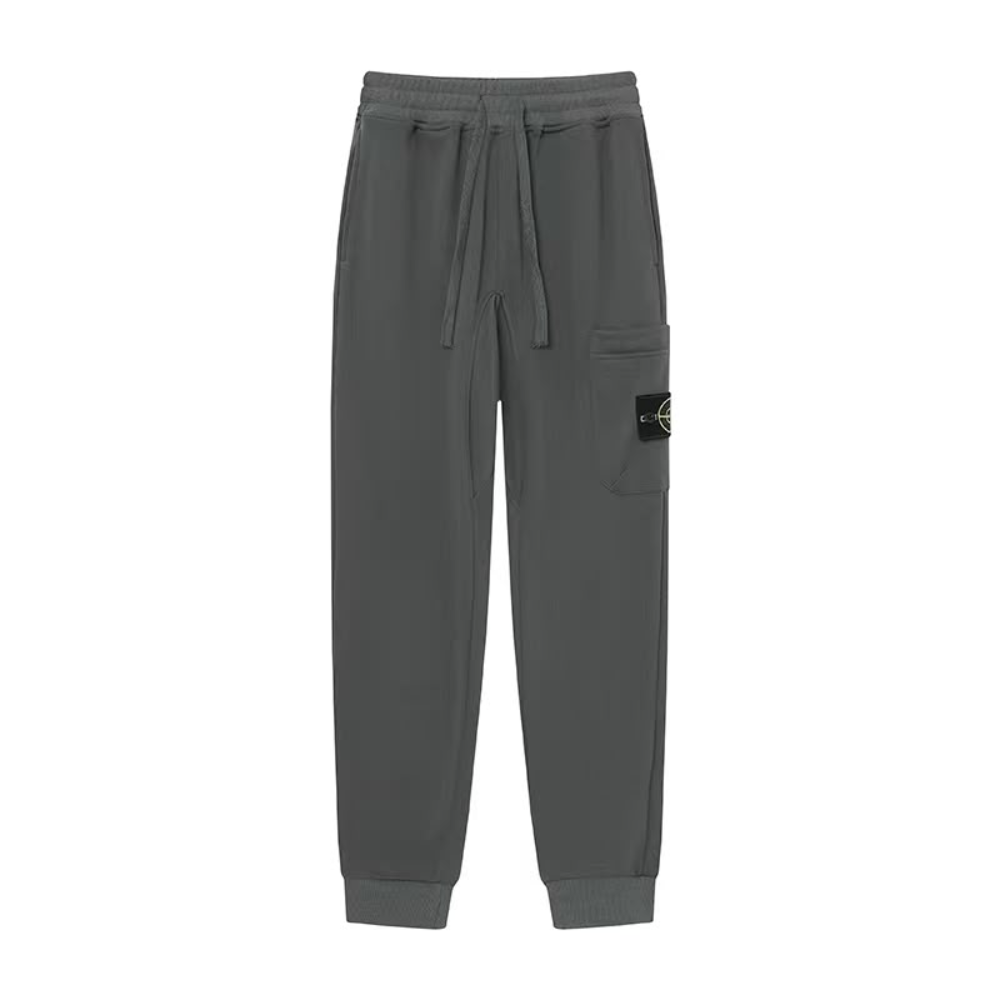 Stone Island Slim Fit Cotton Fleece Cargo Joggers