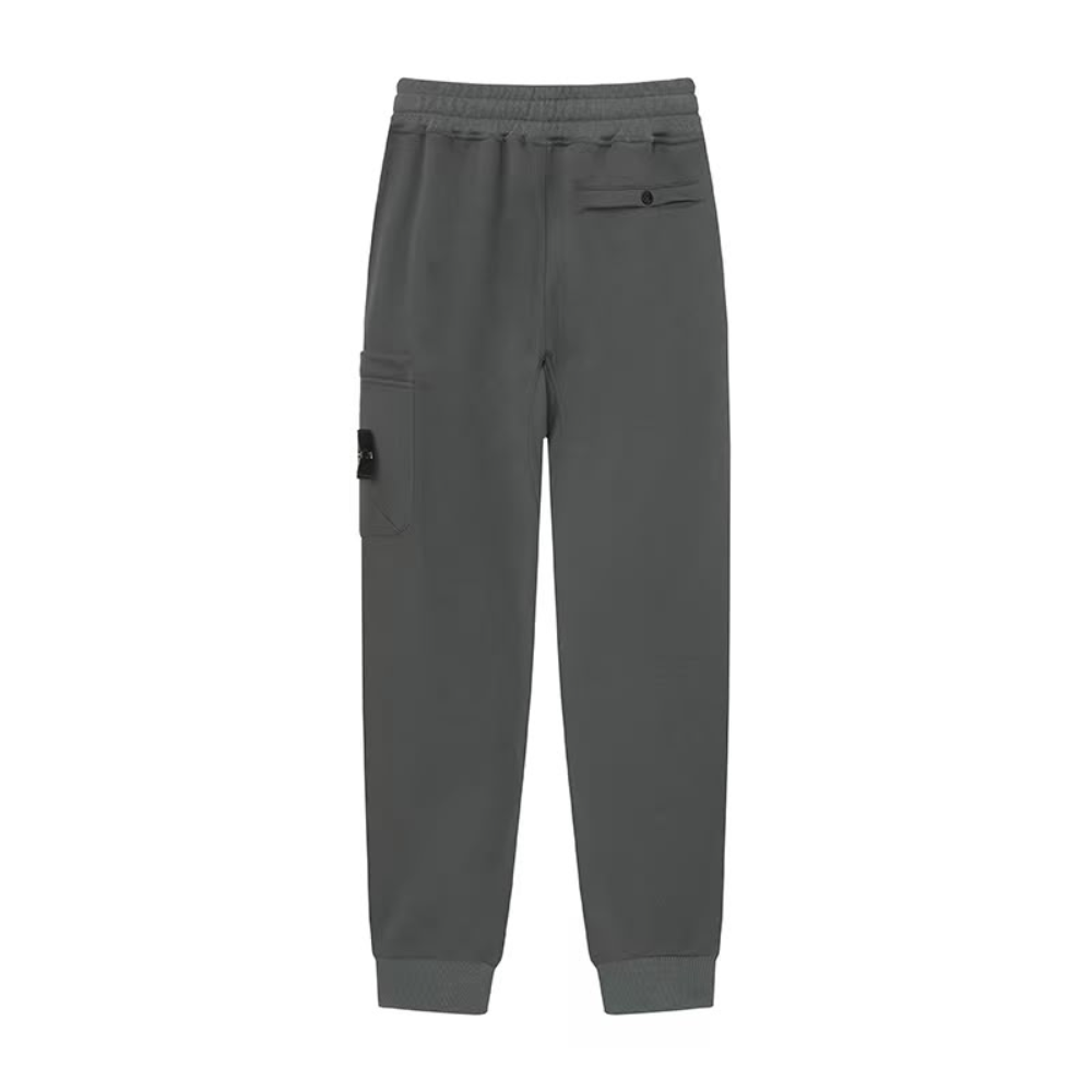 Stone Island Slim Fit Cotton Fleece Cargo Joggers