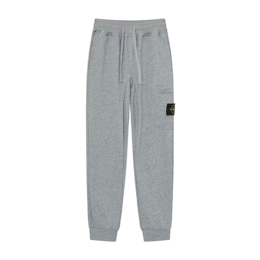 Stone Island Slim Fit Cotton Fleece Cargo Joggers