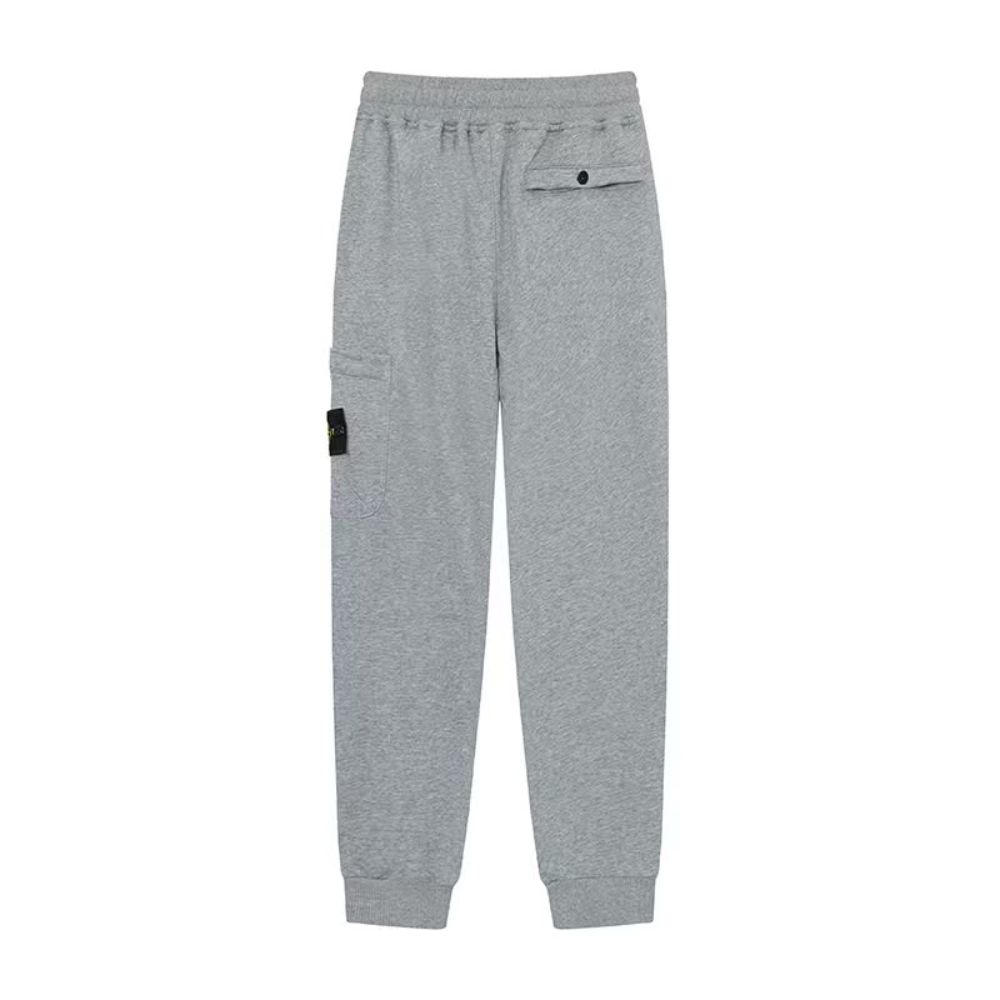 Stone Island Slim Fit Cotton Fleece Cargo Joggers