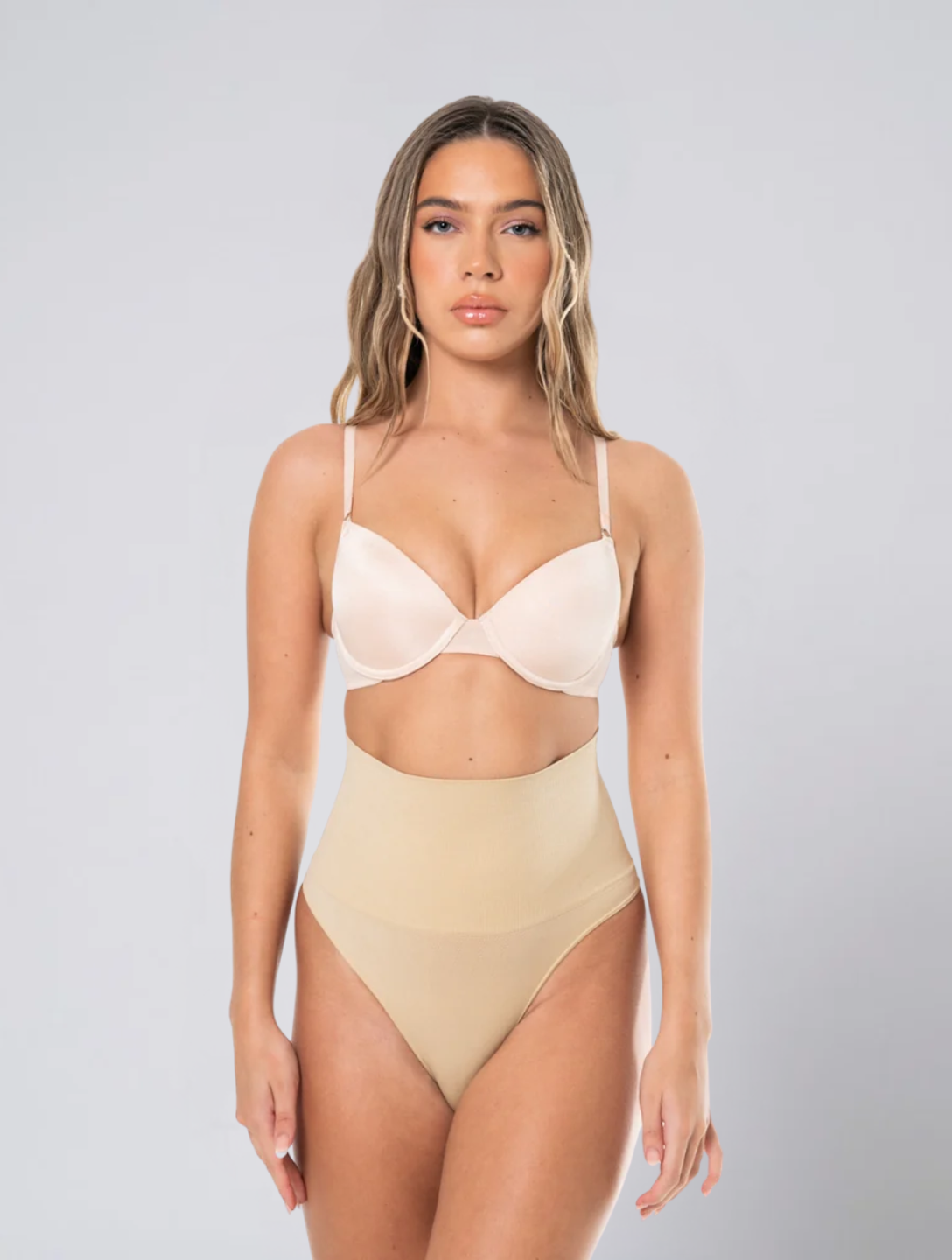 Seamless High Waist Thong for Women – No Show Invisible String Underwear
