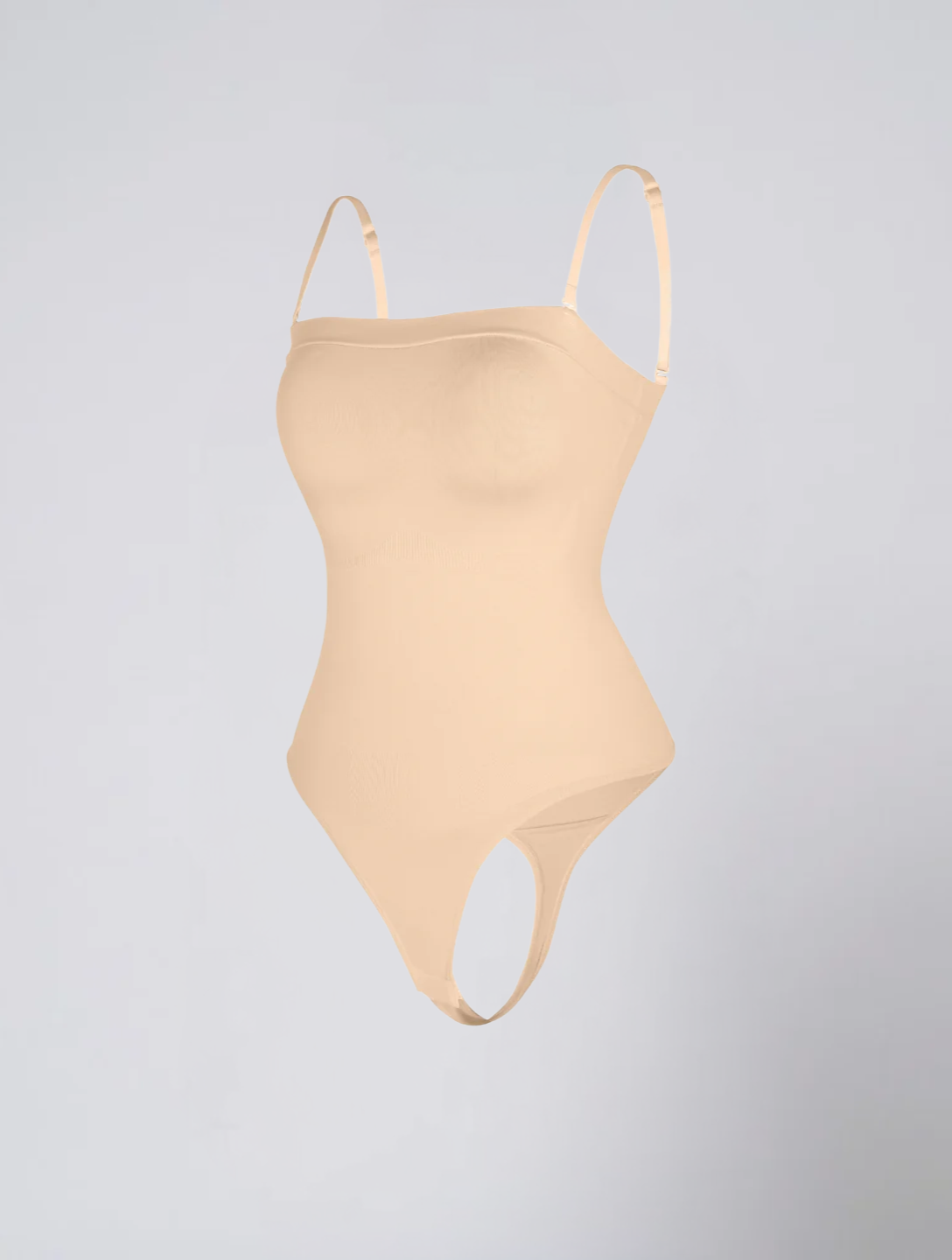 Seamless Strapless Bodysuit for Women – Smooth Body with Removable Straps