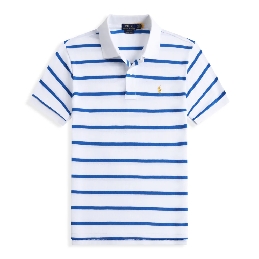 Vintage Striped Polo Shirt